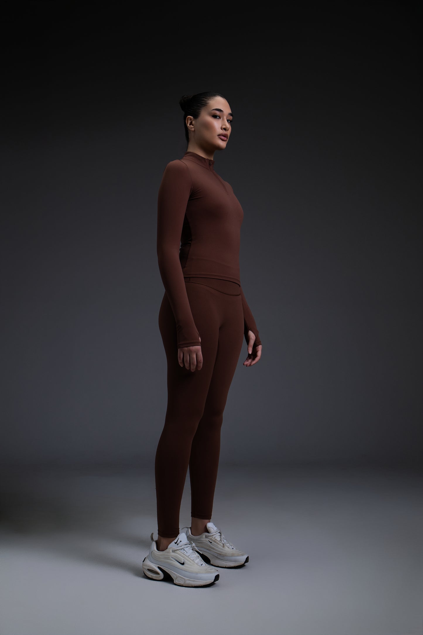 Sculpt Leggings (Brown)