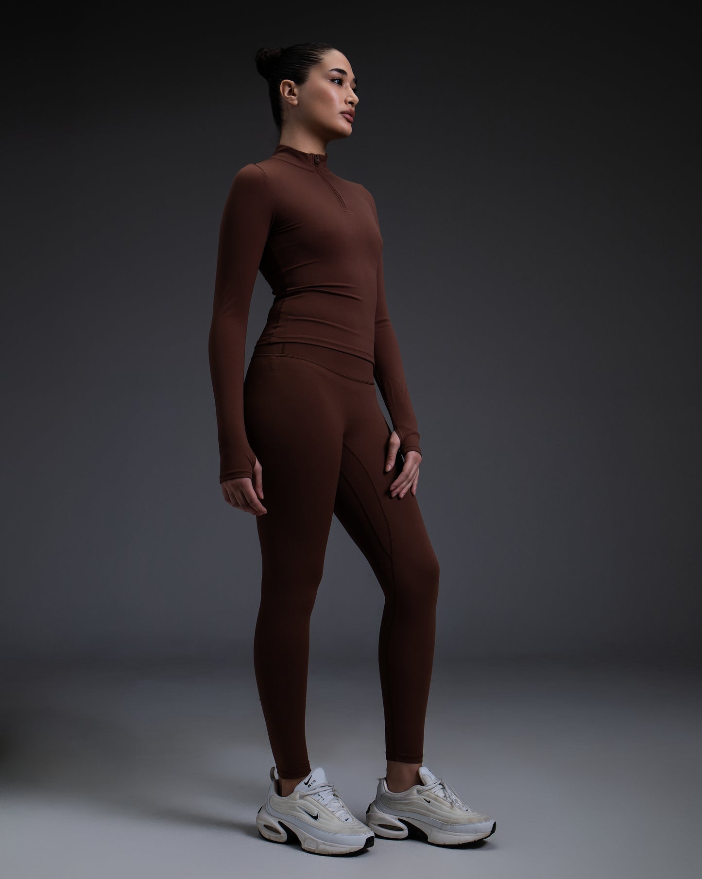 Sculpt Leggings (Brown)