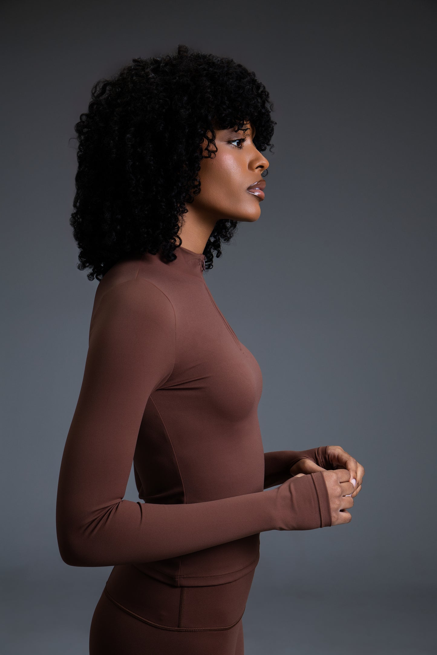 Sculpt Set Long Sleeve (Brown)