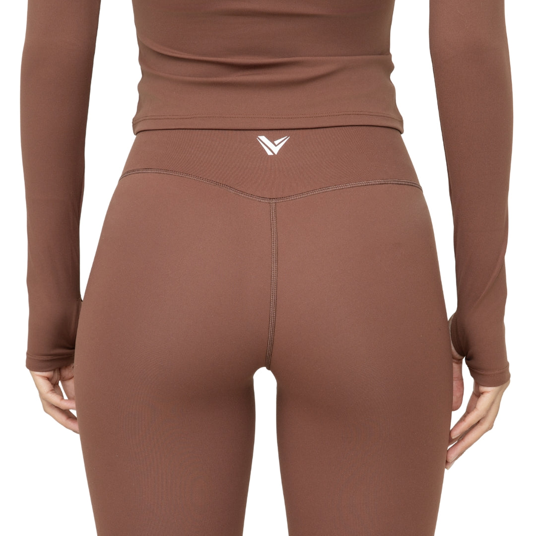 Sculpt Leggings (Brown)