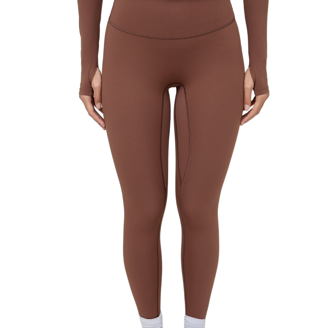 Sculpt Leggings (Brown)