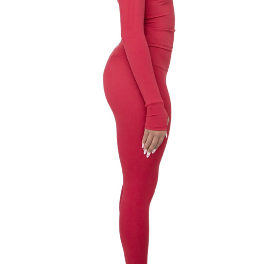 Sculpt Leggings (Red)